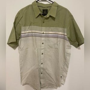 Prana short sleeve button up shirt